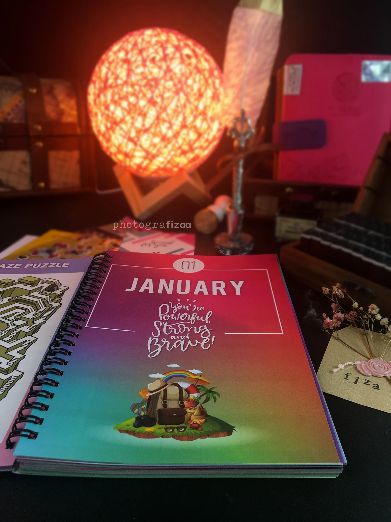 Buku Planner 2021-192 COLOURFUL pages