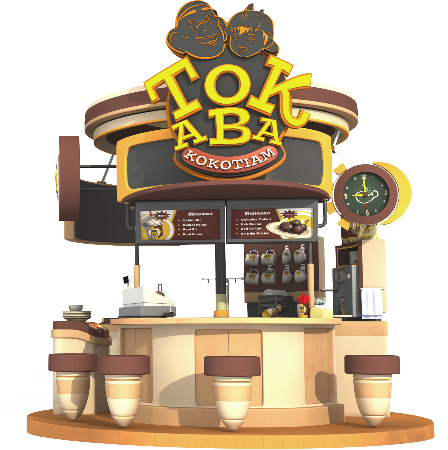 Tok Aba Kokotiam, MAPS Presents The Home of BoBoiBoy, BoBoiBoy Theme Park, Theme Park Malaysia, Ipoh , Visit Ipoh, New theme park, Movie Animation Park Studios, Yasmin Hani,