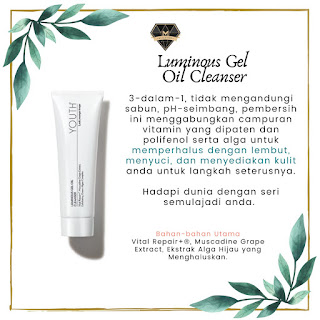 YOUTH Luminuos Oil Gel Cleanser