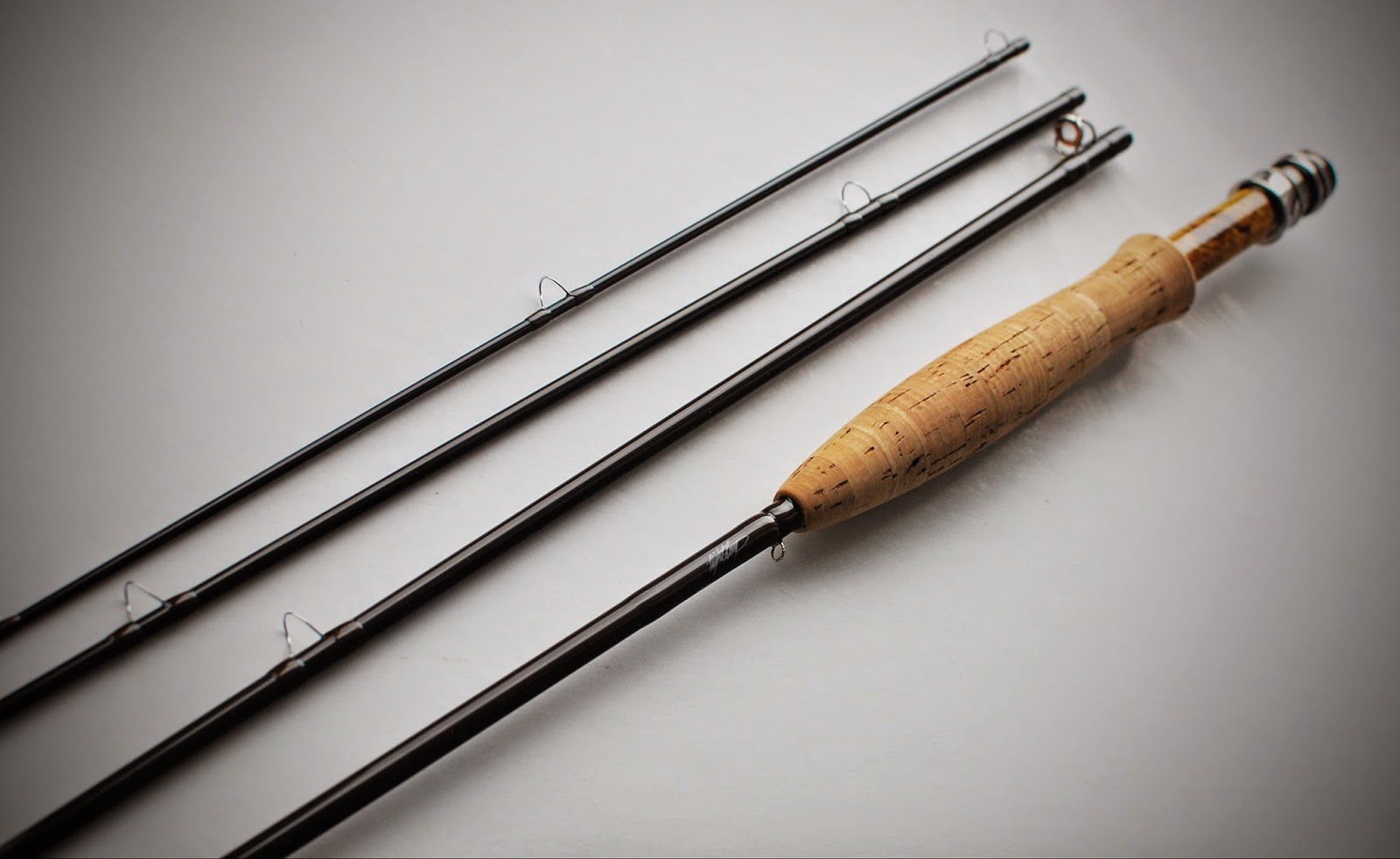 Handcrafted graphite and fiberglass fly rods CTS Affinity One 9'6" 2