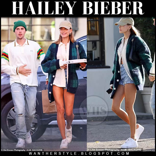 hailey bieber cardigan