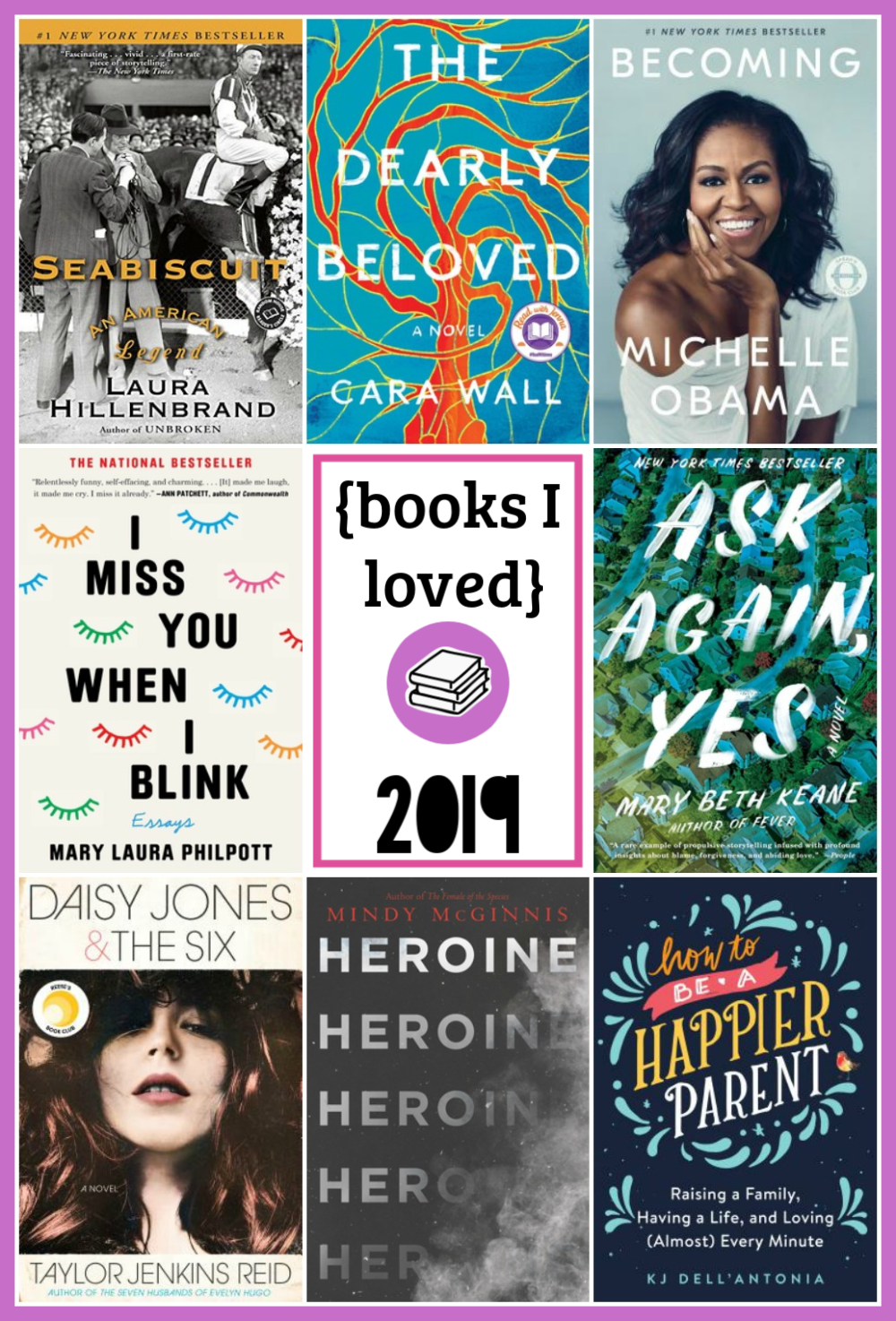{reading} favorite books read in 2019
