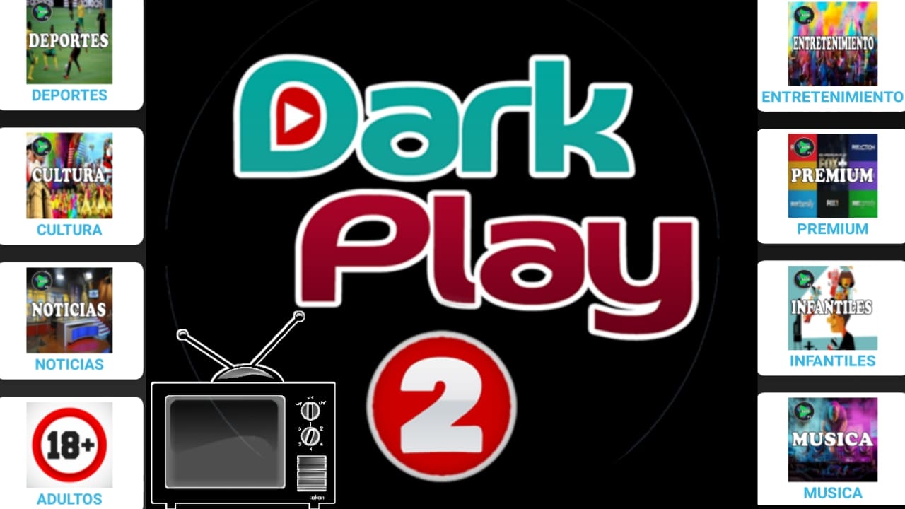 Dark tv box هل تحلم بمشاهدة القنوات اللاتينية المجانية والمدفوعة ببلاش جرب هذا التطبيق