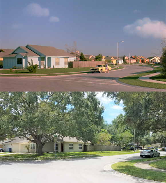 Then & Now Movie Locations Edward Scissorhands