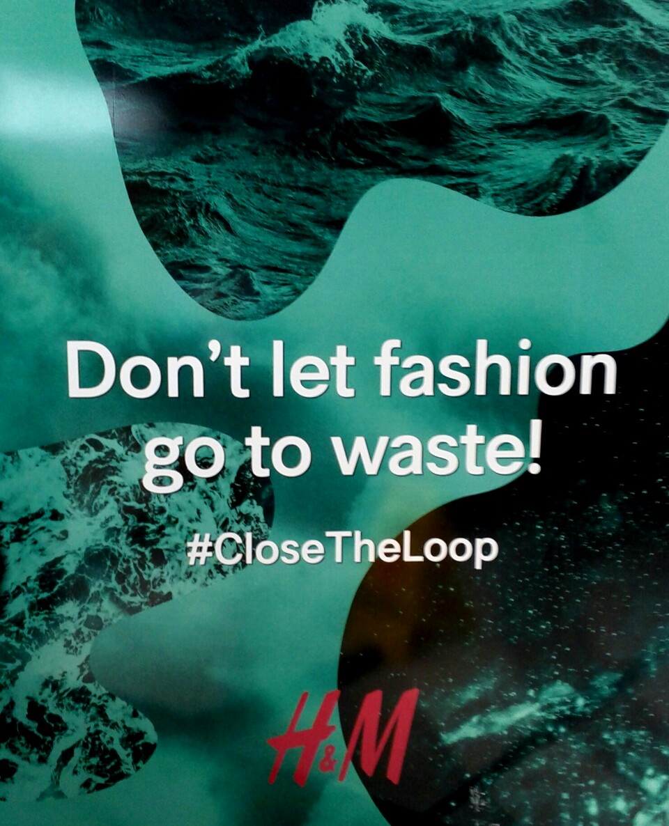 L'Heure Bleue At Home H & M Clothes Donation Recycling Campaign 