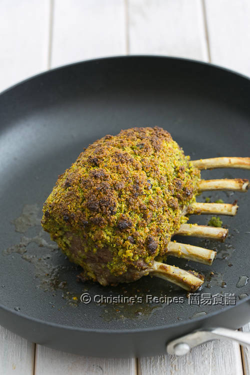 焗開心果仁脆皮羊架 Pistachio Crusted Lamb Rack02