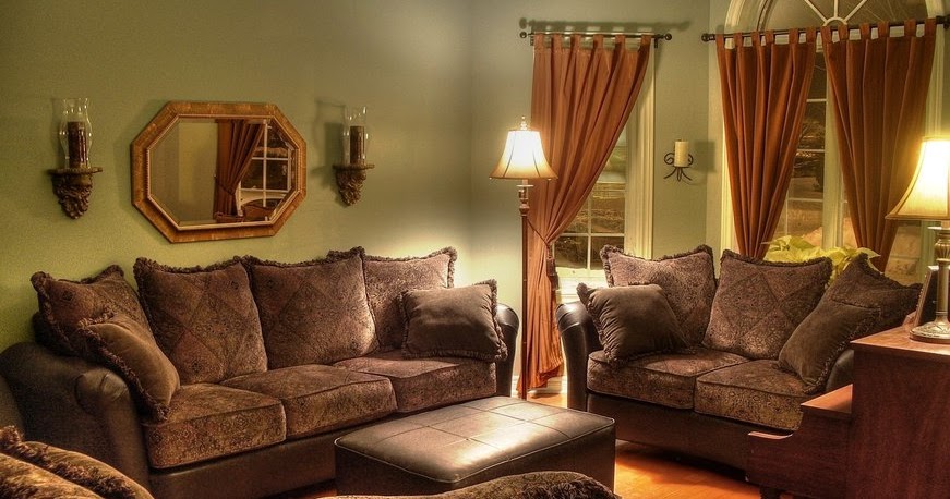 15 Fotos de Salas en Verde y Marrón - Decoración de salas con estilo