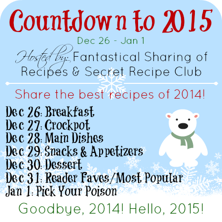 Find some new recipes to try in the new year, as we say goodbye to 2014! The Countdown to 2015 has a slew of #recipes from many food blogs! #Countdownto2015 #newyear