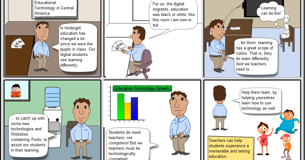 Technology In Schools Comics