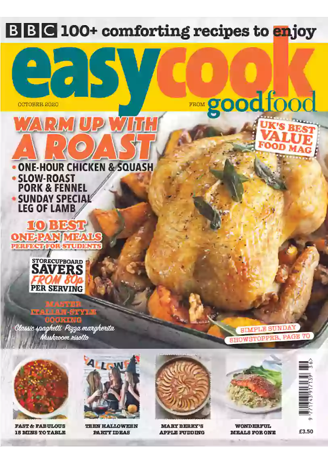 Download Majalah BBC Easy Cook UK – October 2020