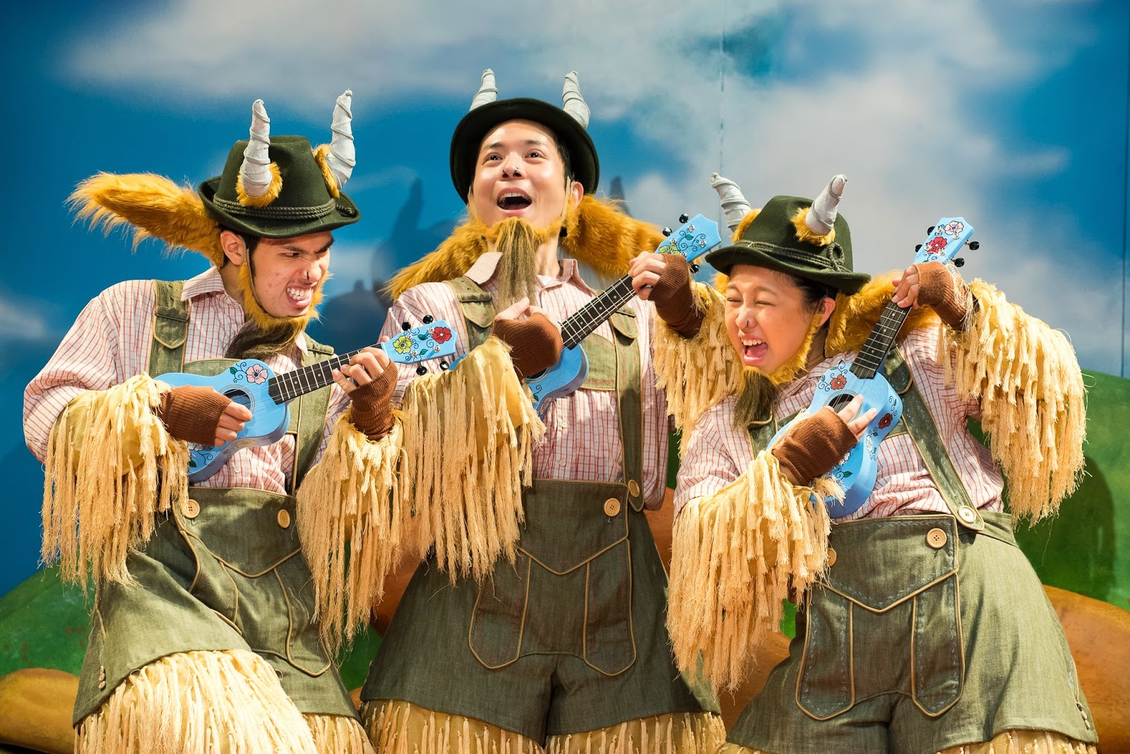 The Billy Goats Gruff Review : A Rock 'n' Troll Musical for kids