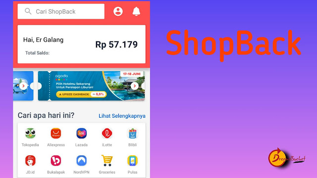 Shopback indonesia aplikasi cashback yang memberi imbalan pulsa dan uang tunai ke rekening bank