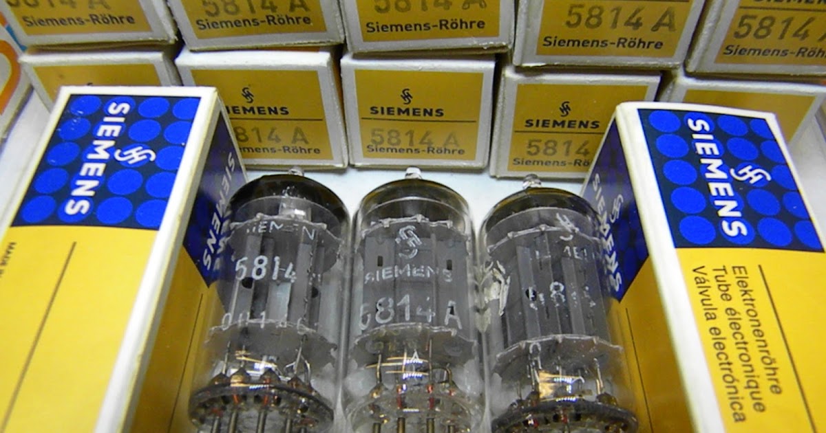 NOS Tube Store: SIEMENS 5814A / E82CC
