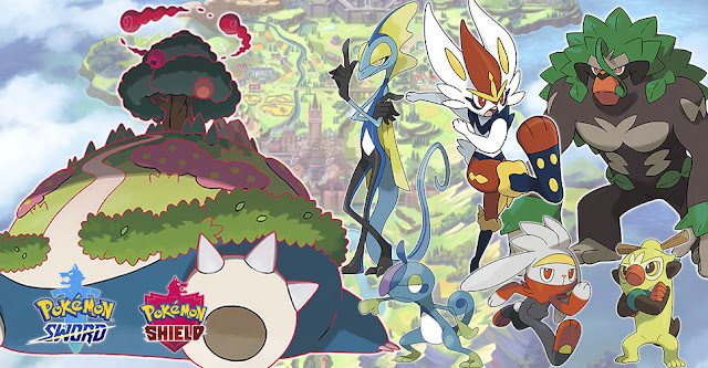 Conheça as evoluções dos iniciais de Pokémon Sword & Shield
