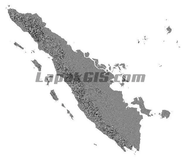 Hillshade DEM Gabungan (Mosaic) Seluruh Indonesia Gratis