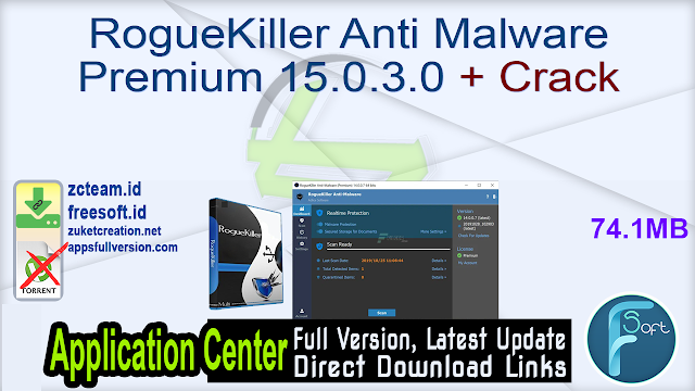 RogueKiller Anti Malware Premium 15.0.3.0 + Crack_ ZcTeam.id