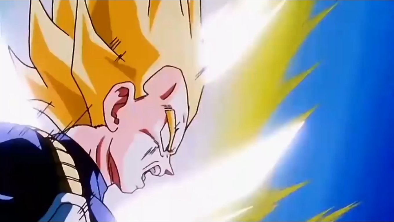 Dragon Ball Z Super Saiyajin Goku Sangue de Saiyajins Estátua