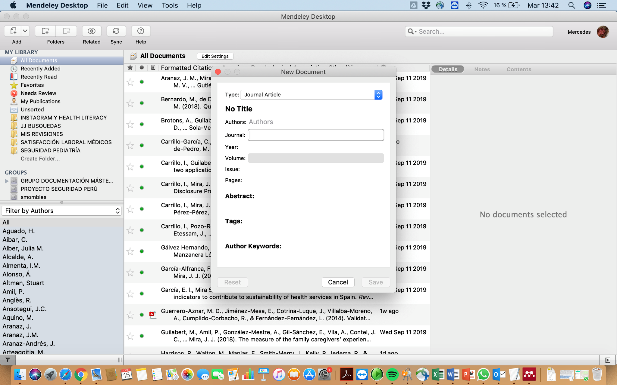 Aprende a utilizar el gestor bibliográfico Mendeley » Guía