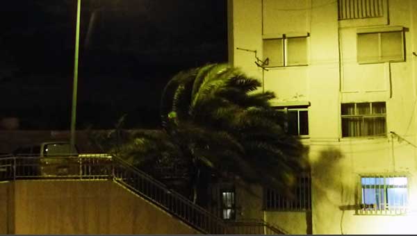 Ráfagas de muy fuerte viento en Gran Canaria, noche 28 febrero Ráfagas de muy fuerte viento en Gran Canaria, noche 28 febrero
