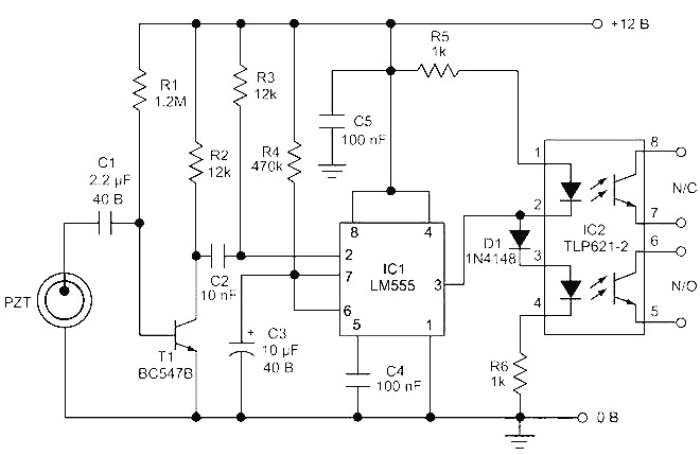 Датчики колебаний для охранной сигнализации