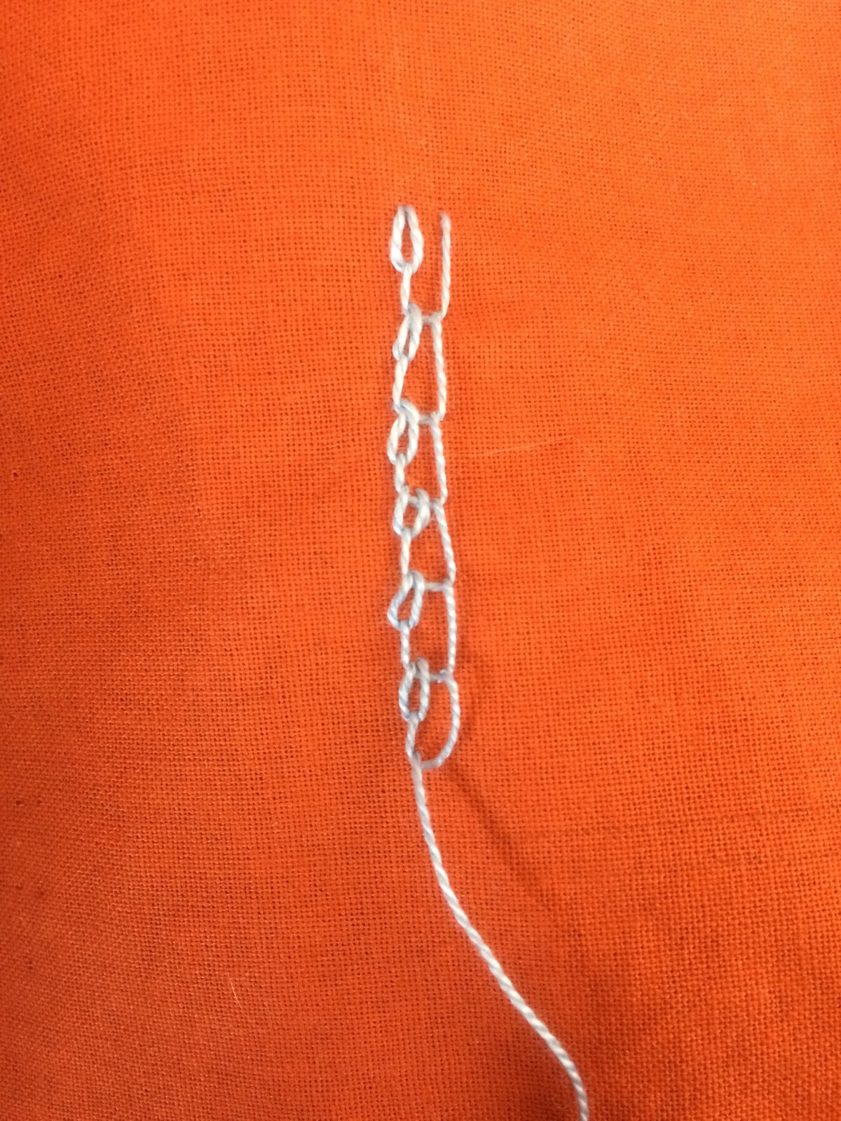 Queenie's Needlework Sunday Stitch School Lesson 58 Twisted Shell