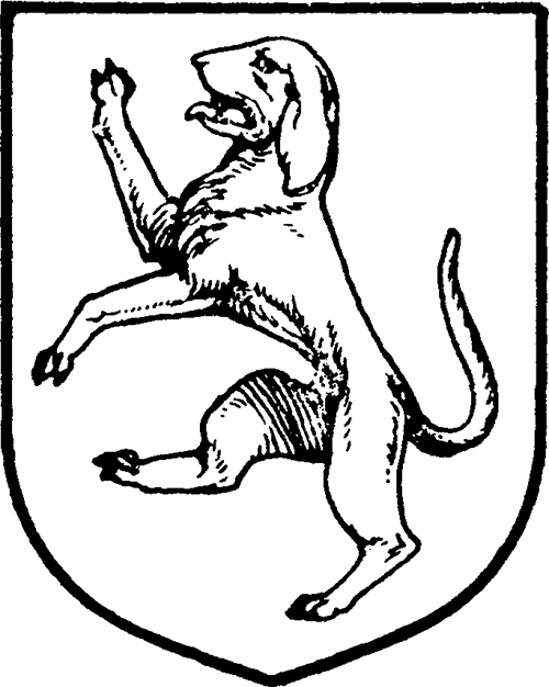 Собака на гербе. Собака в геральдике. Собака на гербе рисунок. Геральдический символ собака.