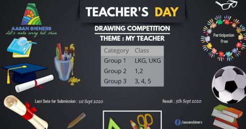 Teachers' Day Drawing Competition - Scholastic World - Contests for