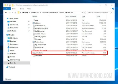 Unlock Bootloader Asus Zenfone Max Pro M1