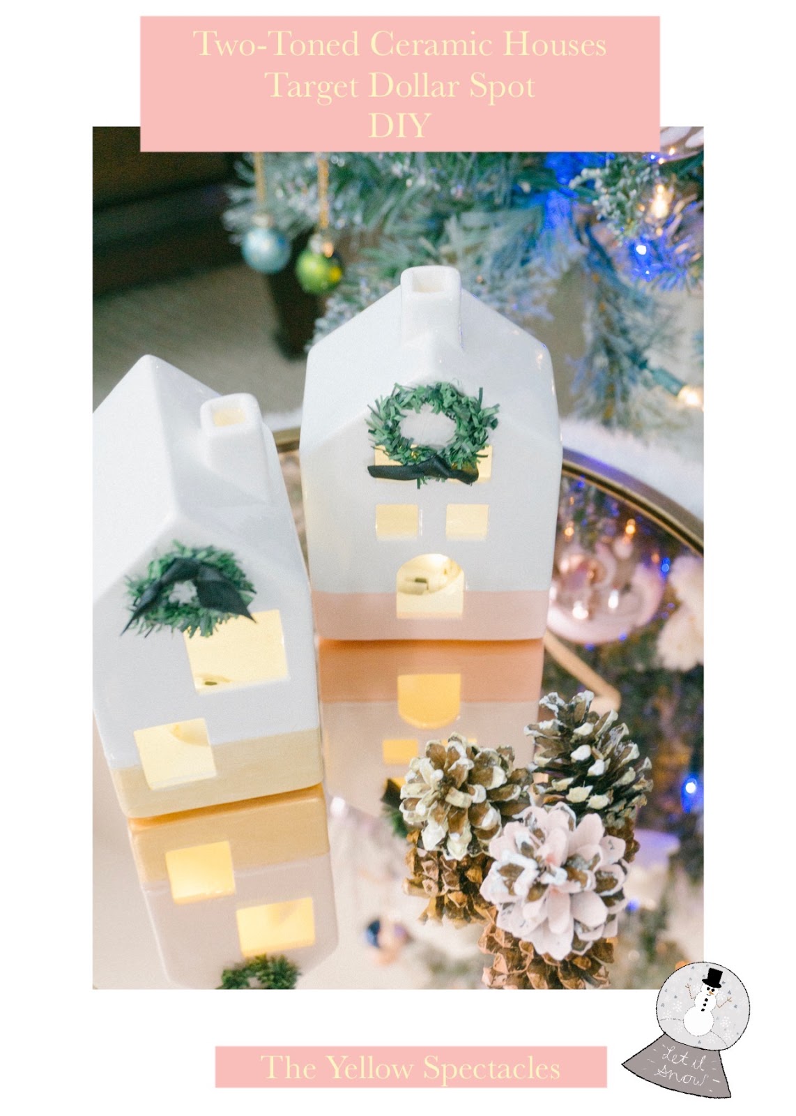 White Ceramic House Tealight Holder Target Promo Target Accents Target White Ceramic Light Up
