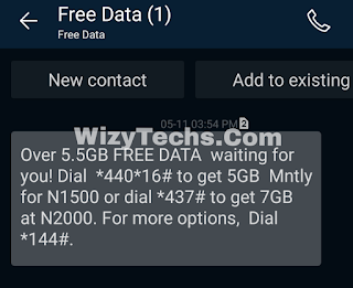 Airtel N1500 for 5.5GB