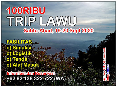 Open Trip Gunung Lawu Termurah