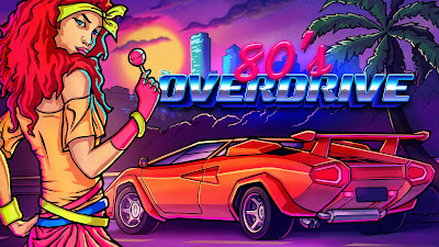 80s Overdrive Game Logo
