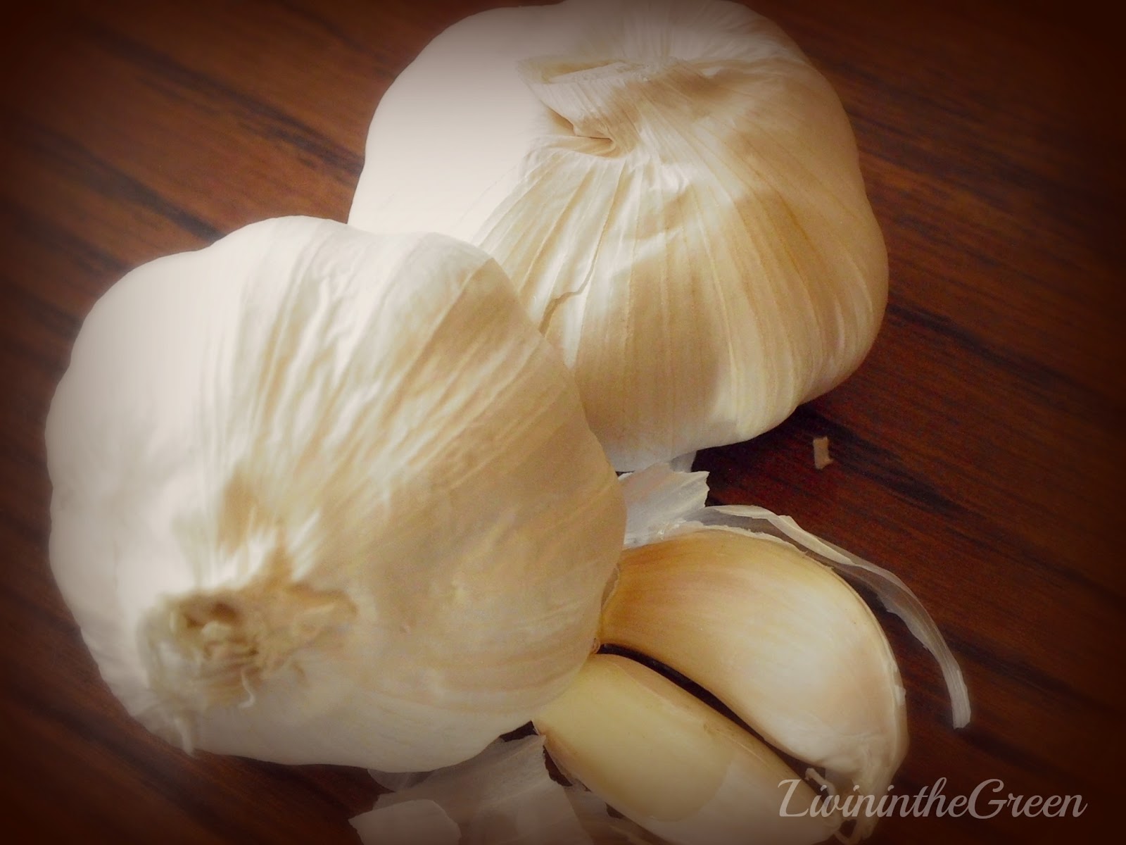 Livin' In The Green Raw Garlic Cold and Flu Fighter