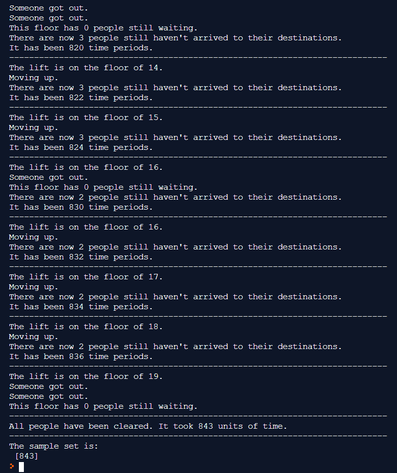 Simulating a Lift with Python Part 1A: the Curse of the Basement Floors