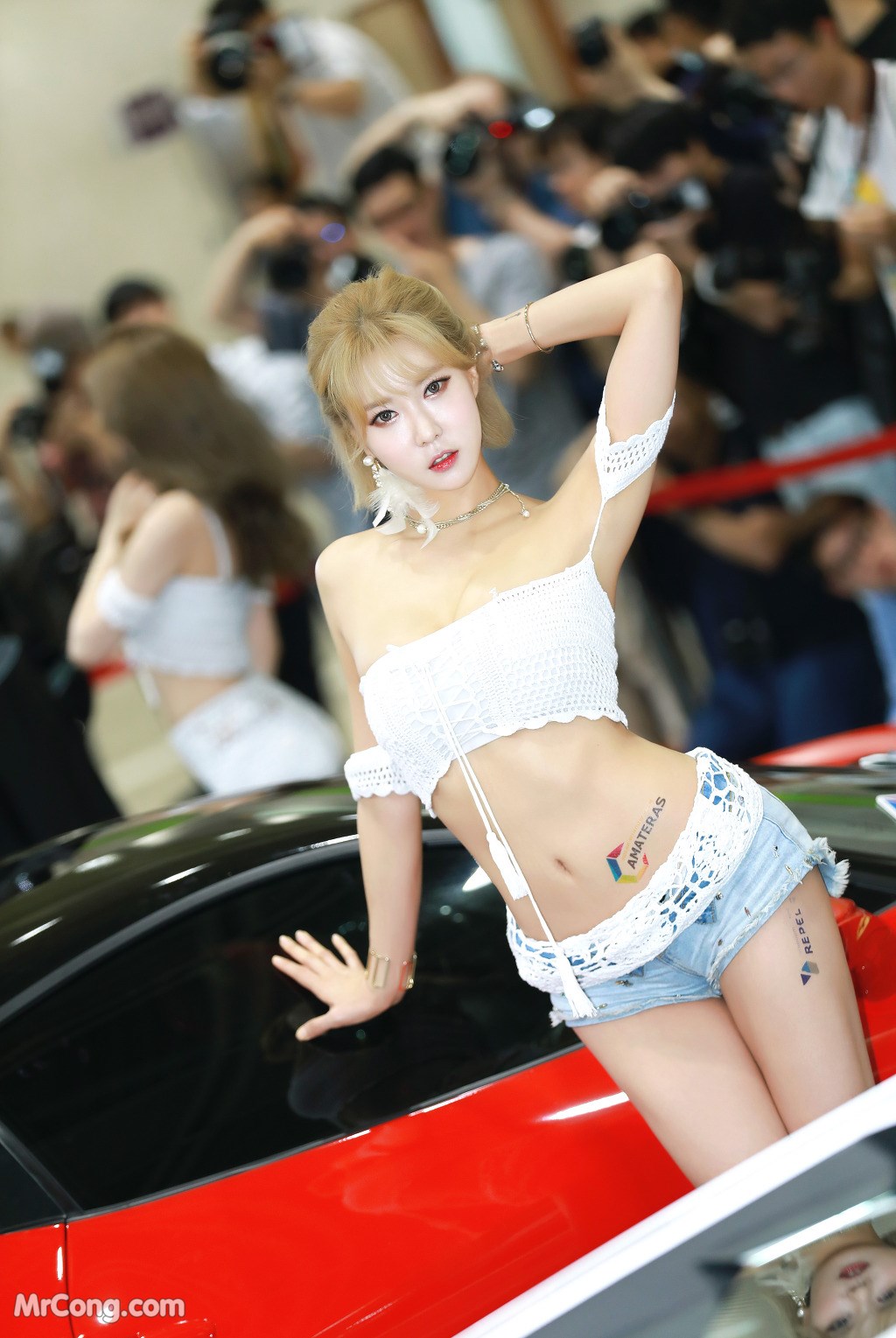 Heo Yoon Mi&#39;s beauty at the 2017 Seoul Auto Salon exhibition (175 photos) photo 9-9