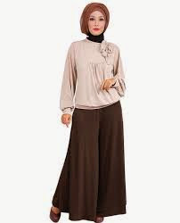 Model Baju Muslim Wanita Lebaran Terbaru