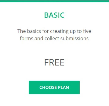 Pilih Basic agar gratis