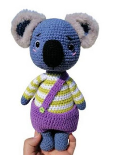 PATRON GRATIS KOALA AMIGURUMI 48439 🐨