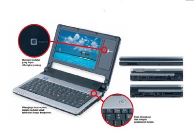 Spesifikasi Notebook ASTON UMPC , Notebbook yang Memiliki Keunikan Tersendiri