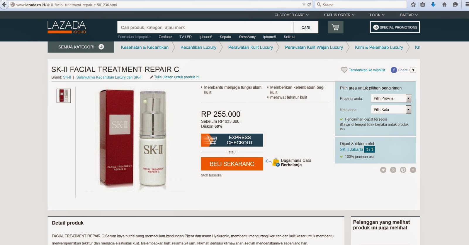 http://www.lazada.co.id/sk-ii-facial-treatment-repair-c-501236.html