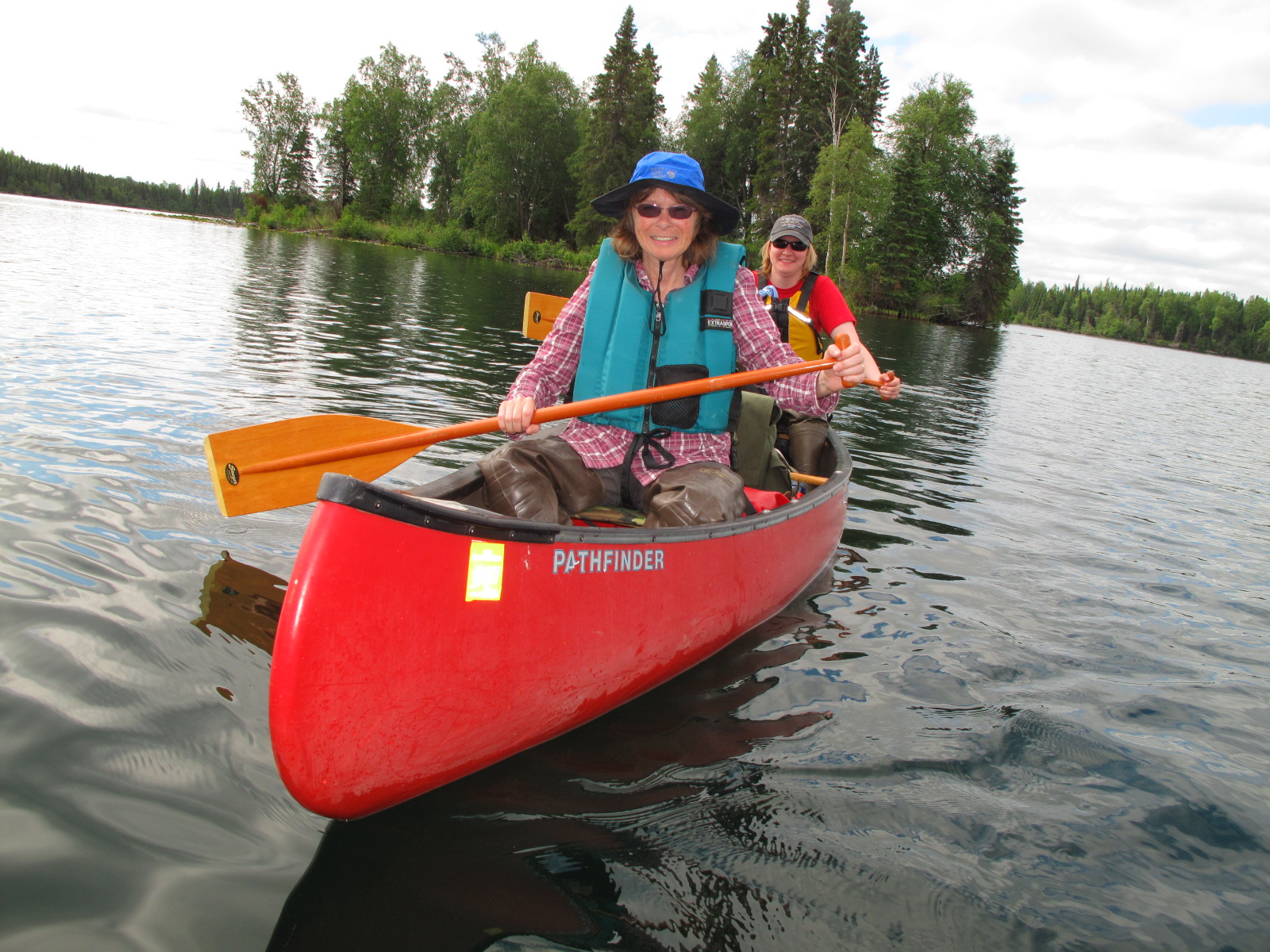 BASECAMP NIKISKI SWAN LAKE CANOE TRIP 2013