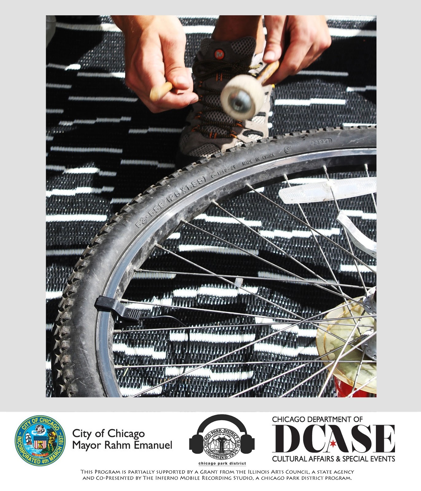 FLUX BIKES DCASE GRANT SOLAR POWERED SOUNDS