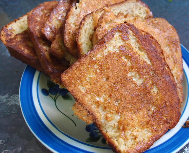 Sunday, dinner for two Recipe Notes Everyday French Toast