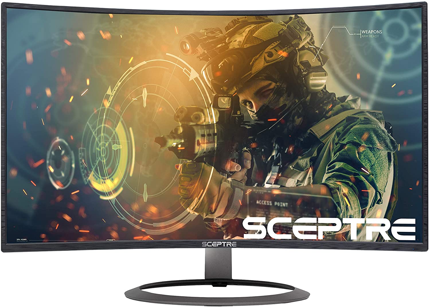 Best Sceptre Monitor Settings The Sceptre Curved 32" 1080p Gaming LED Monitors Review - Best Gaming