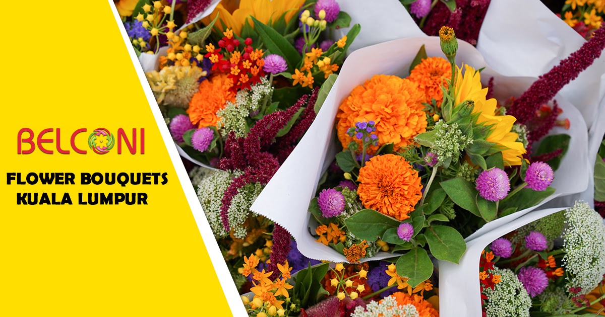 Belconi Florist Three Christmas Flower bouquets in Kuala Lumpur to Order