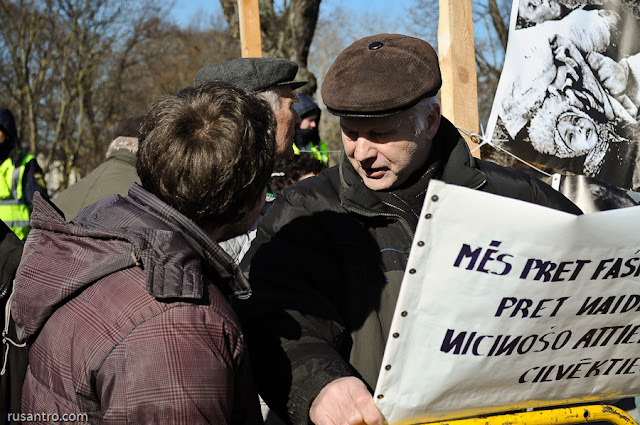 16. marts leģionāri gājiens Rīga Riga March 16