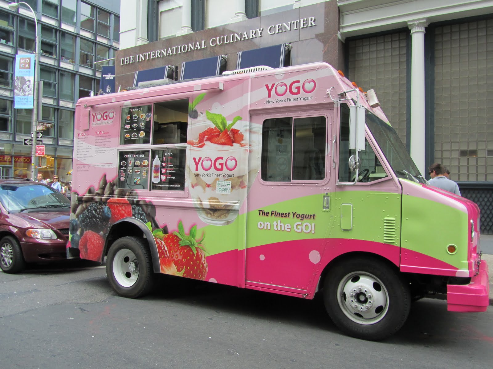 Pink In The City Pink Saturday Yogo Frozen Yogurt Pink Truck