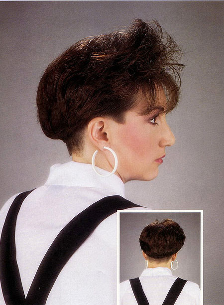 Celebrity Hairstyle: Wedges from the 80's