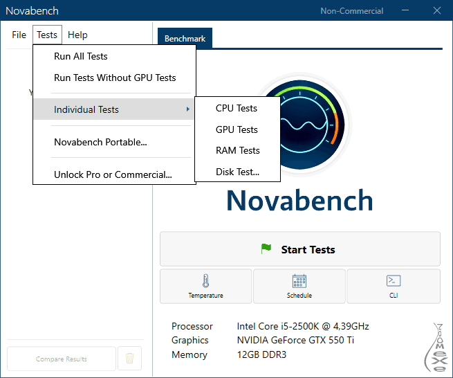 novabench w3540