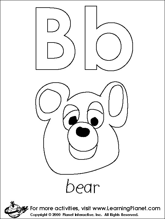 Alphabet Coloring Pages - Best Flash Games